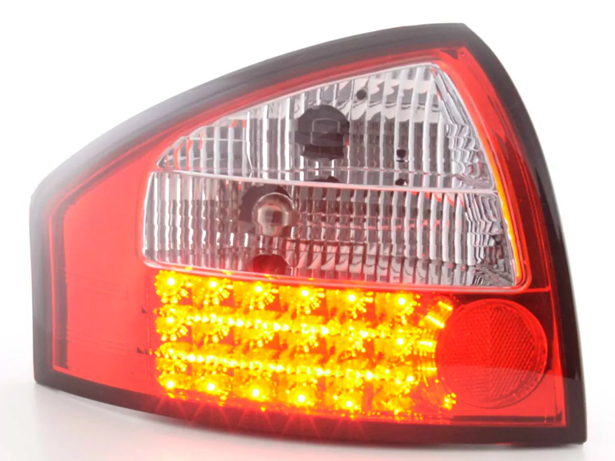 LED Rückleuchten Set Audi A6 Limousine Typ 4B Bj. 97-03 klar/rot