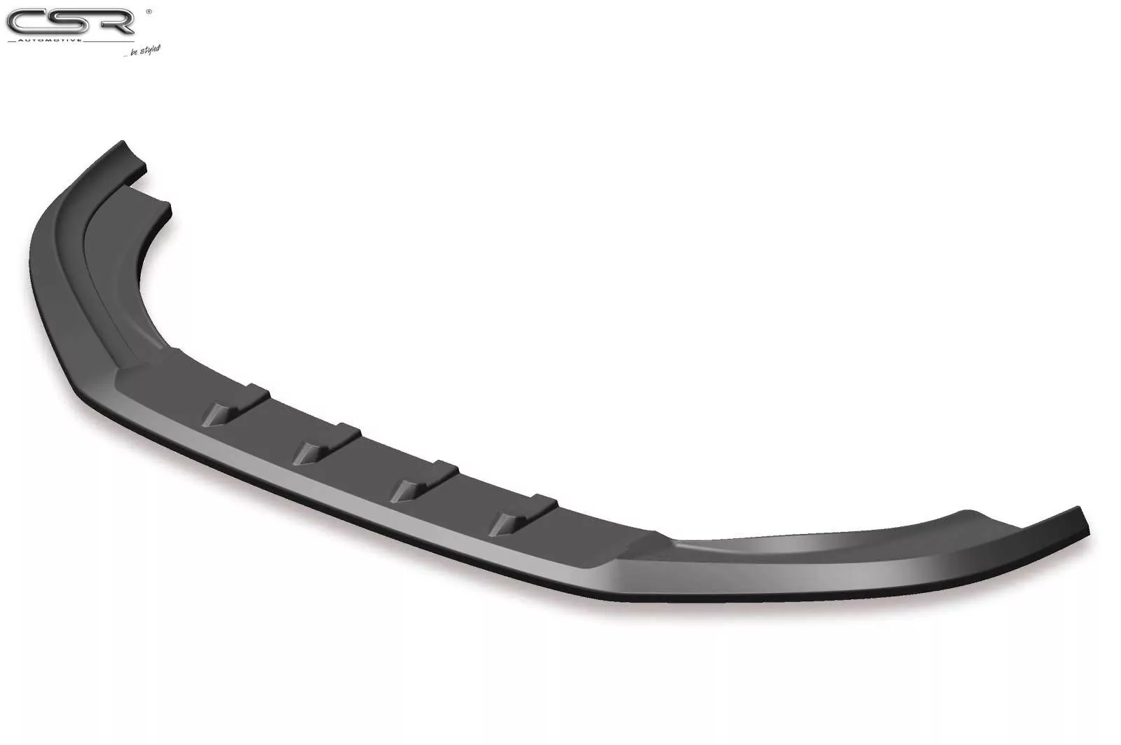 Cup-Spoilerlippe mit ABE für VW Golf 6 R CSL002-M Carbon Look (matt)