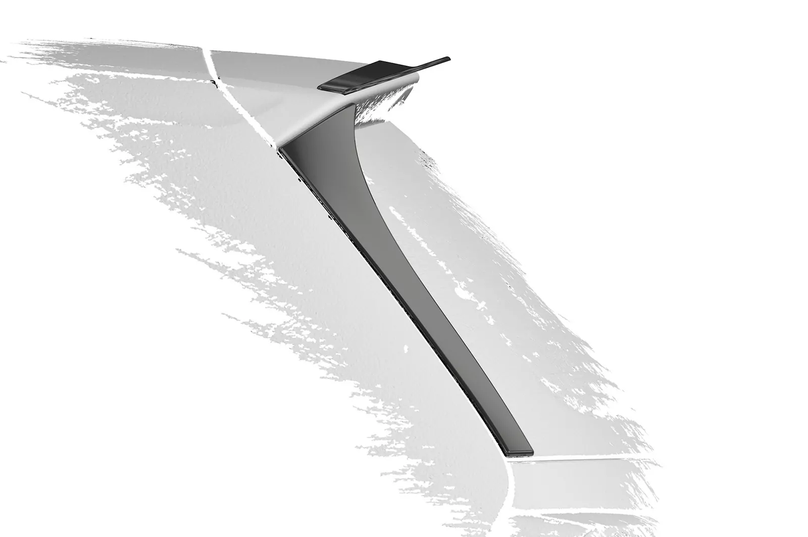 Heckflügel mit ABE für VW Golf 7 Basis HF794-M Carbon Look (matt)