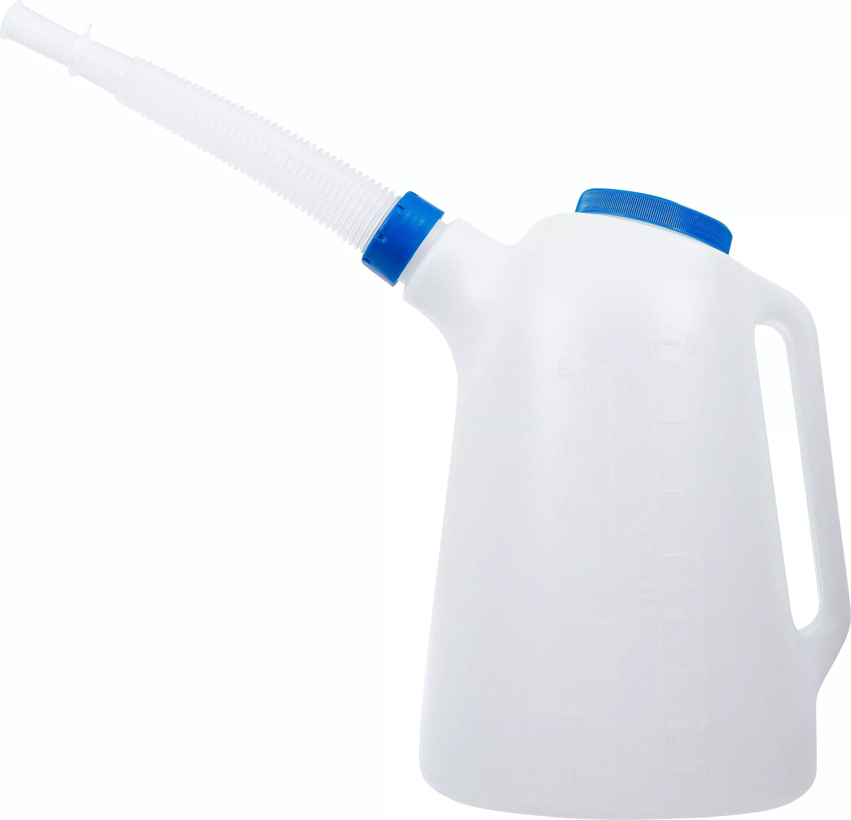 Füllkanne mit flexiblem Ausgussstutzen und Deckel | 8 l