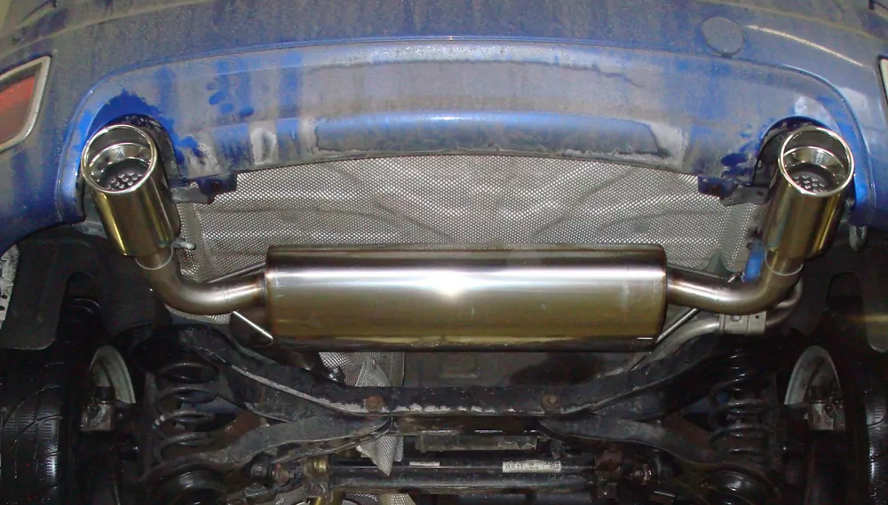 Ford Focus II ST  Endschalldämpfer quer Ausgang rechts/links - 1x100 Typ 17 rechts/links