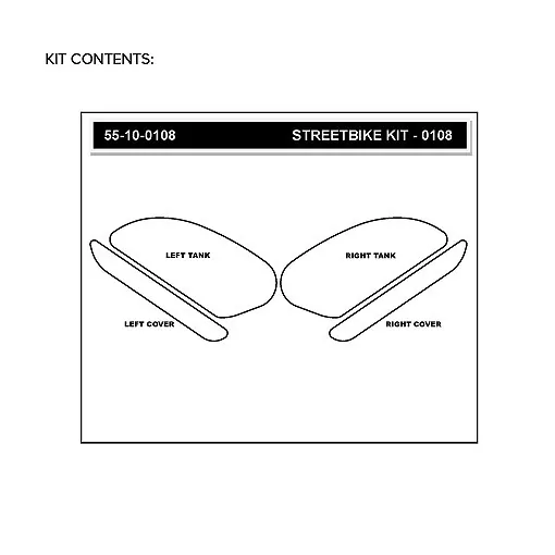 Stompgrip Traction Pad Volcano für Kawasaki Ninja H2 15-22 Hybrid