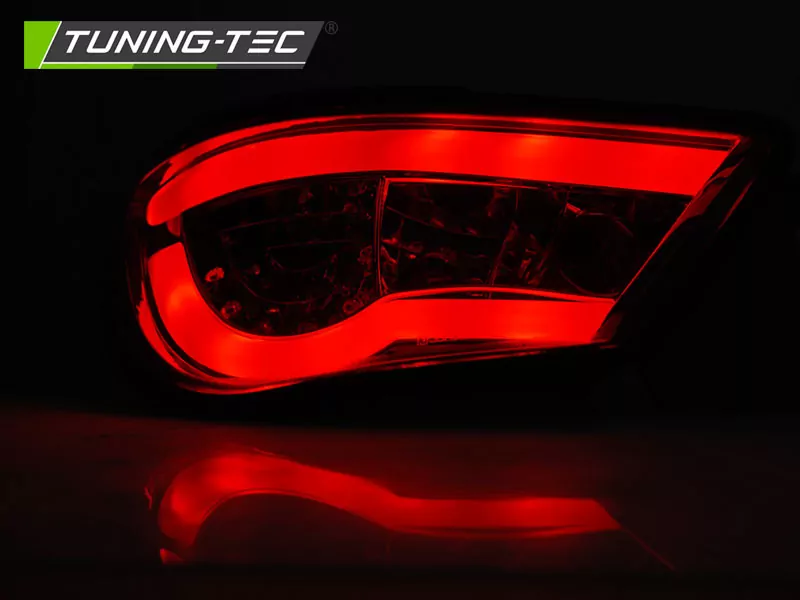 Led Bar Tail Lights Smoke Fits Seat Ibiza 6j 3d 06.08-12