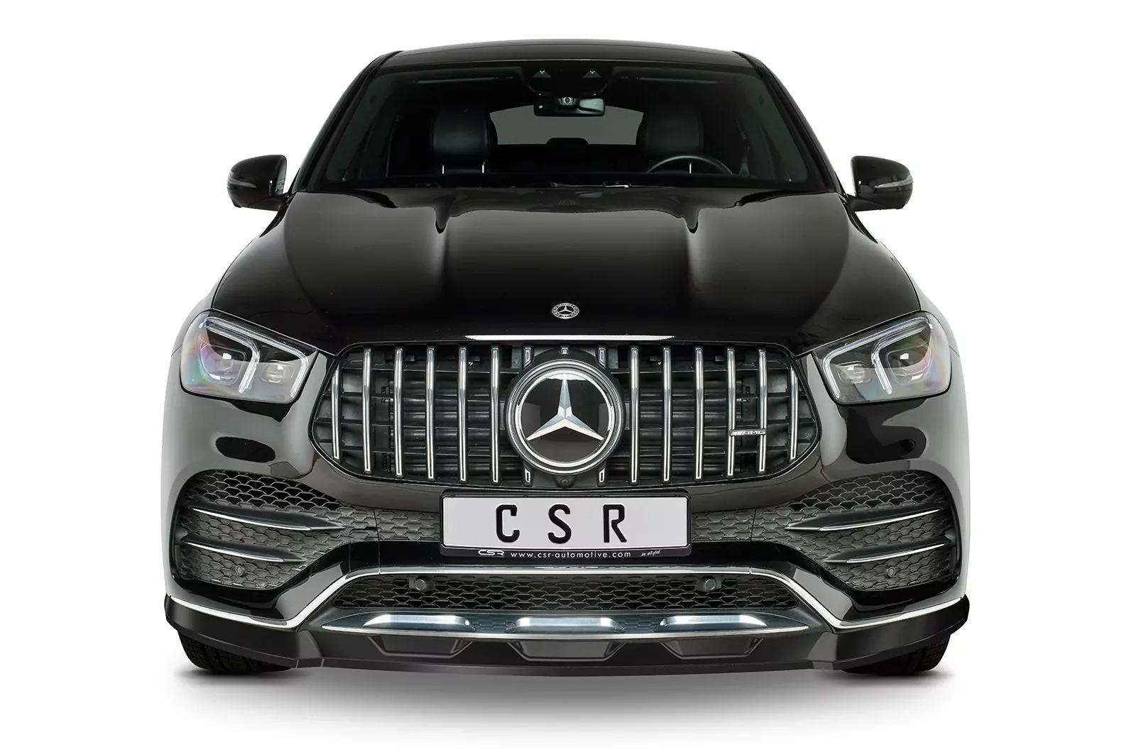 Cup-Spoilerlippe für Mercedes Benz GLE C167 AMG-Line CSL492-M Carbon Look (matt)