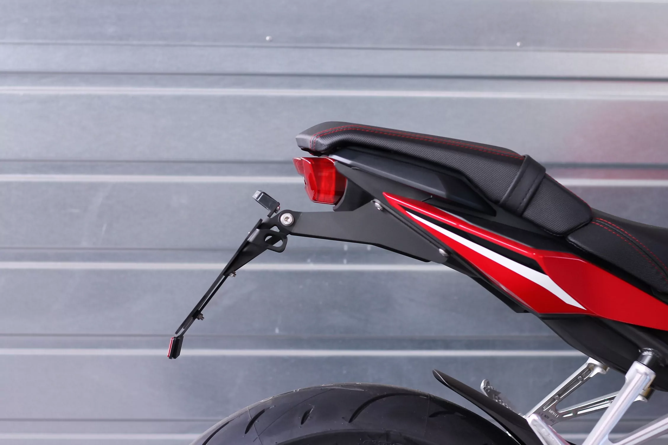 Kurzes Heck - Kennzeichenträger - Kennzeichenhalter für Honda CBR 650 R ab 2019