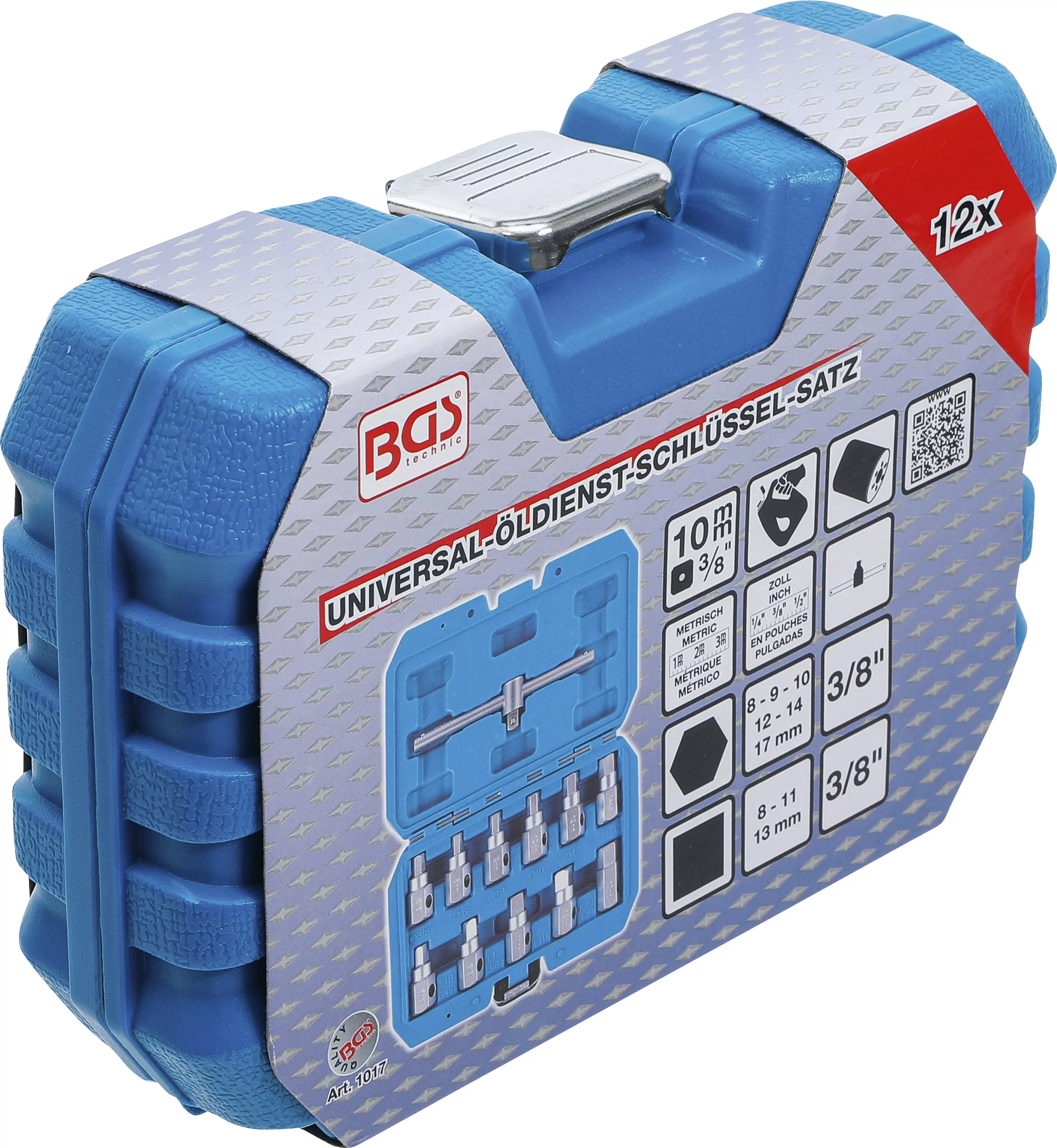 Universal-Öldienst-Schlüssel-Satz | 12 tlg.