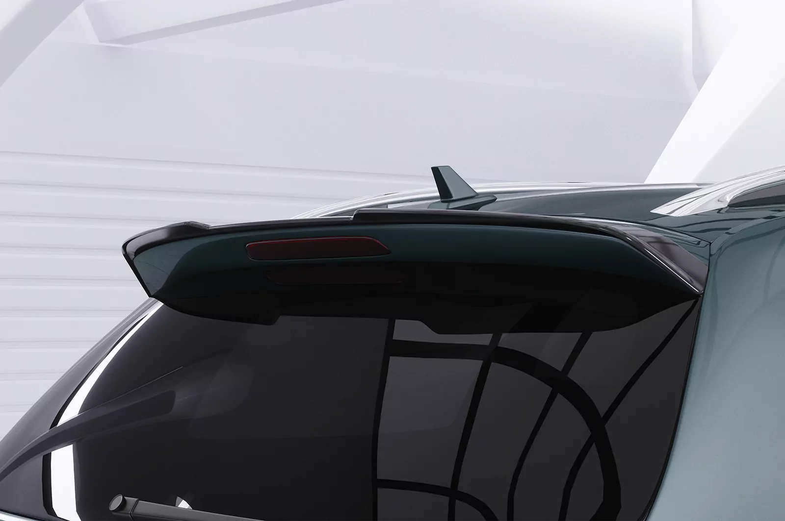 Heckflügel mit ABE für VW Passat B7 Typ 3C HF604 Strukturiert (schwarz matt)