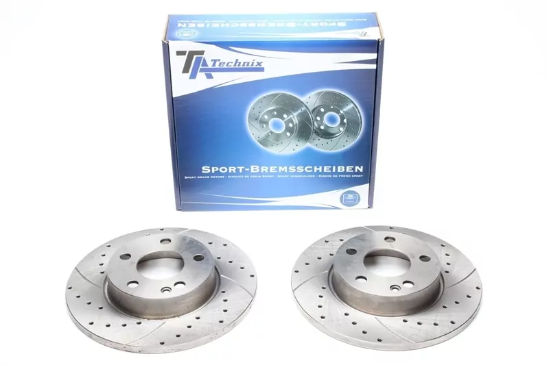 TA Technix Sport Bremsscheiben Satz Vorderachse passend für Mercedes Benz A-Klasse W169