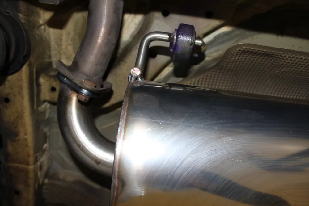 Suzuki Swift Sport IV  Endschalldämpfer Ausgang rechts/links - 1x100 Typ 25 rechts/links