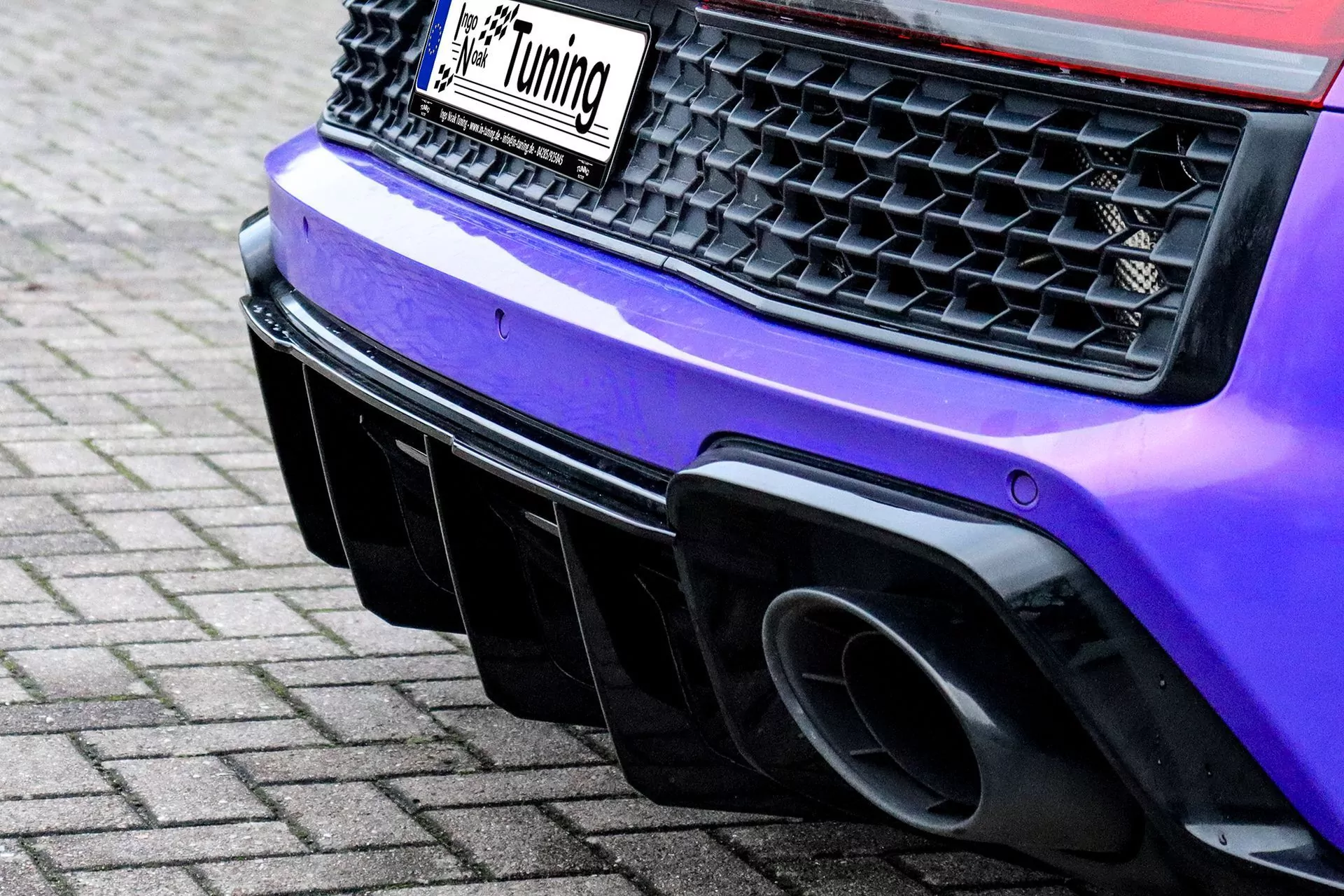 Racing Heckansatz für Audi R8 4S