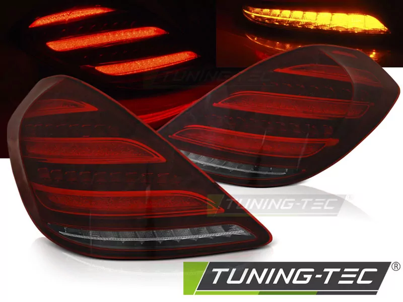 Led Tail Lights Red White Fits Mercedes S-klasa W222 13-17