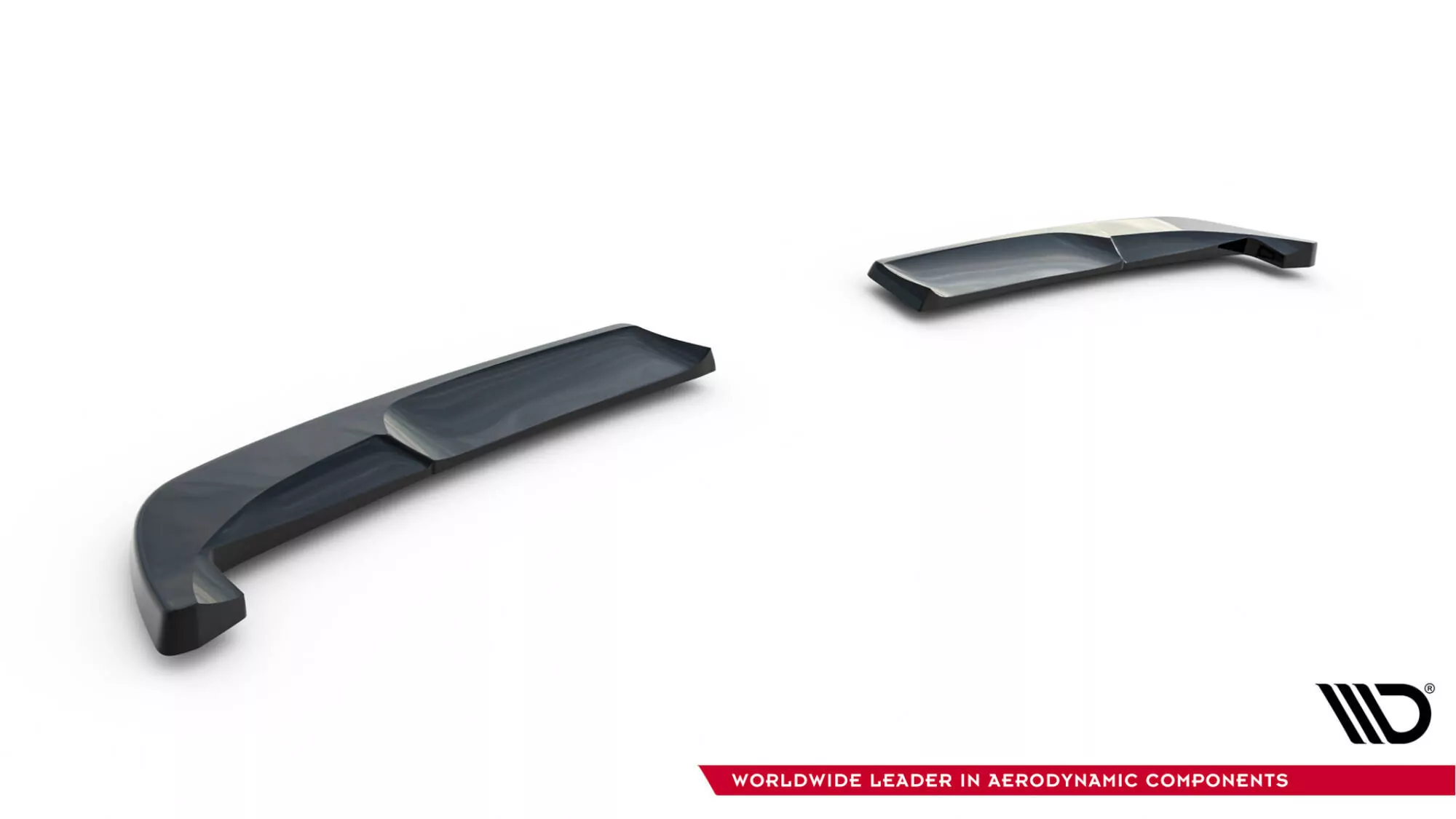 Heck Ansatz Flaps Diffusor Für Mini Cooper S John Copper Works F56 Schwarz Hochglanz