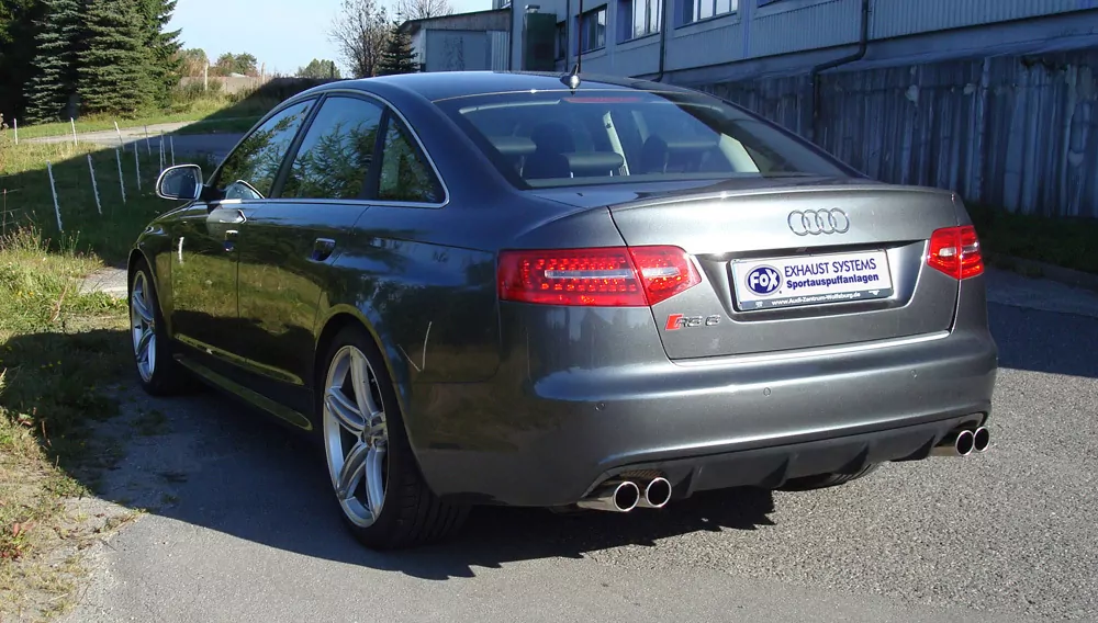 Audi RS6 4F  Endschalldämpfer rechts/links - 2x80 Typ 16 rechts/links