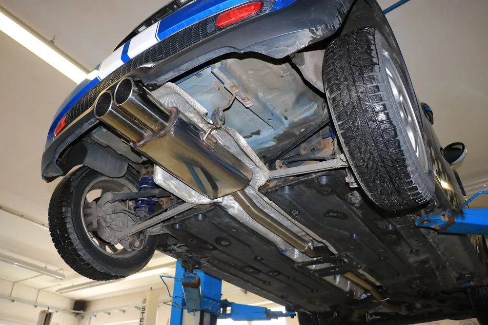 Mini Cooper S R56  Endschalldämpfer Ausgang mittig - 2x100 Typ 16