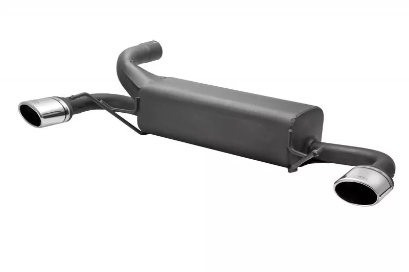 Ulter Sportauspuff für Opel Astra J  2010-2015 - 2 Duplex Endrohre Oval 95×65