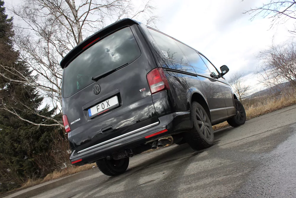 VW Bus T5/ T6  Endschalldämpfer - 2x63 Typ 28