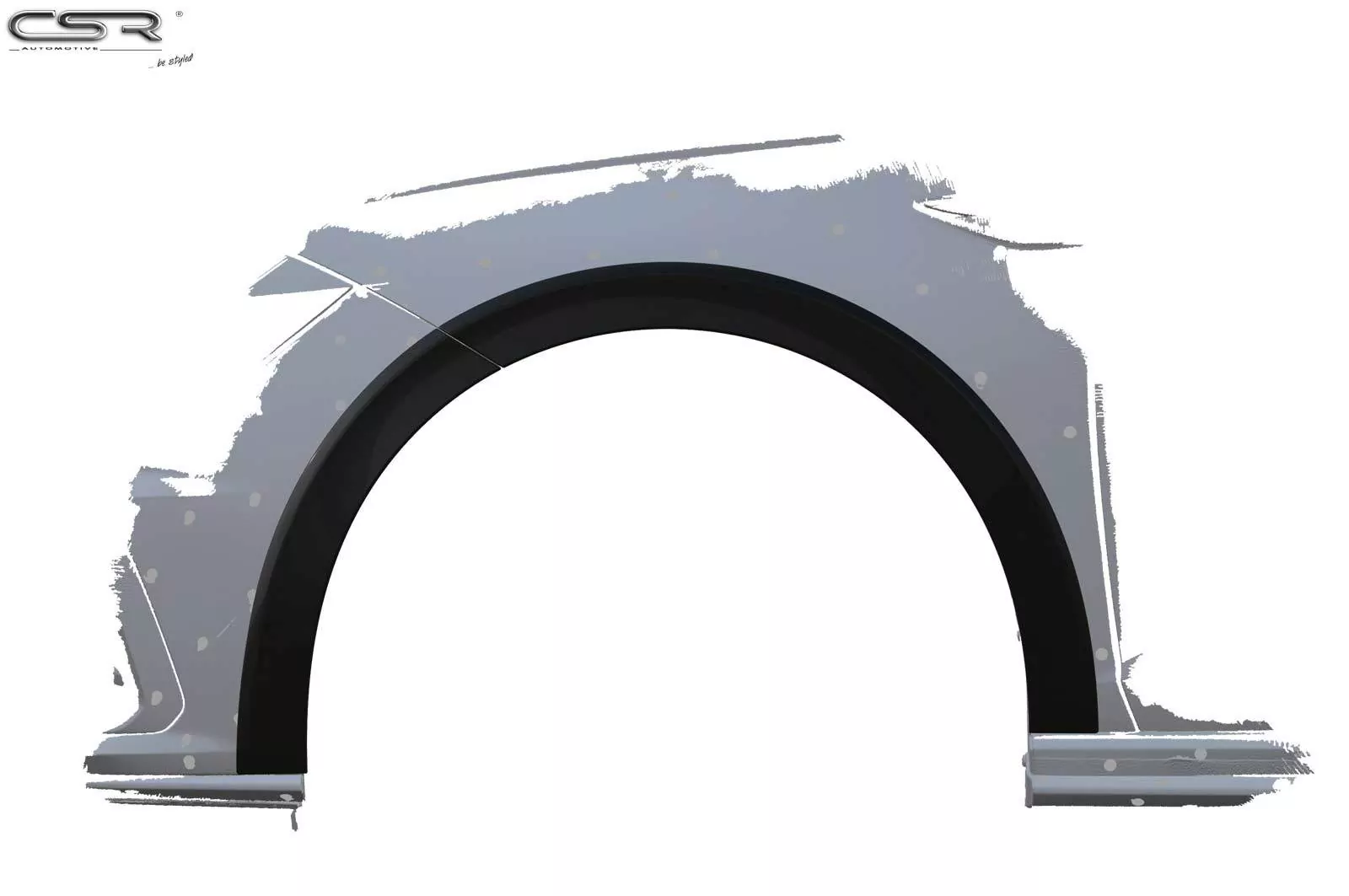 Kotflügelverbreiterung vorne für VW Polo VI 2G VB020