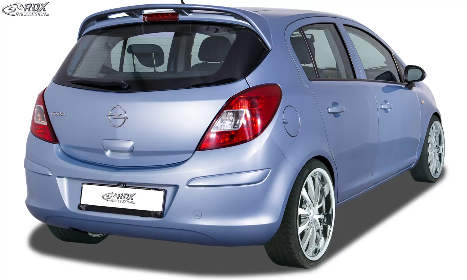 RDX Heckspoiler für OPEL Corsa D (4/5-türer) "OPC Look" Dachspoiler Spoiler