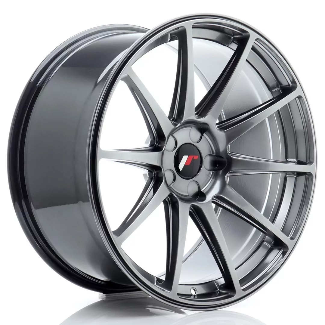 JR Wheels JR11 20x10 ET20-40 5H Blank Hyper Black