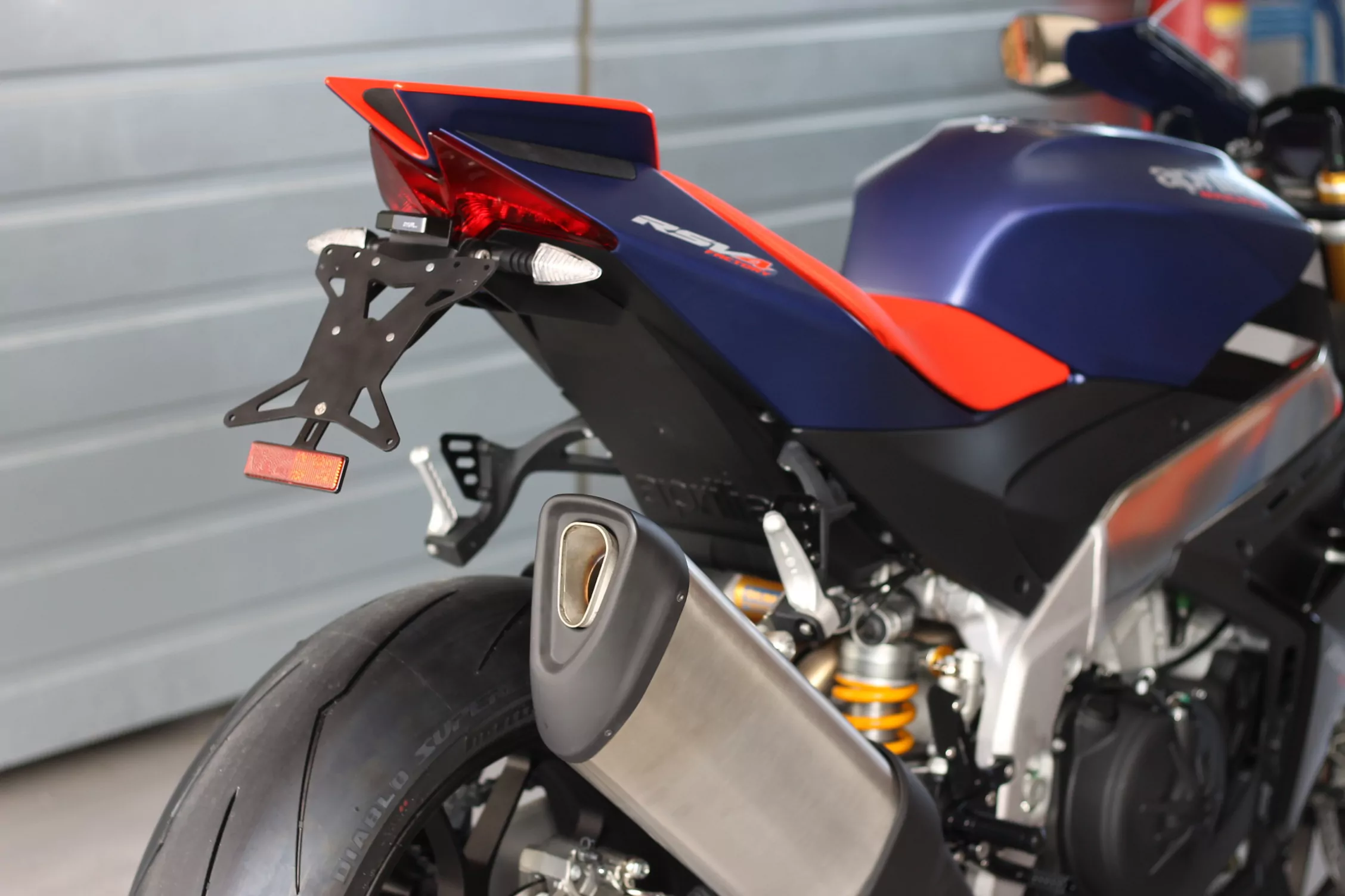 MG Biketec Kennzeichenhalter für Aprilia RSV4 1100 / Factory ab 2021