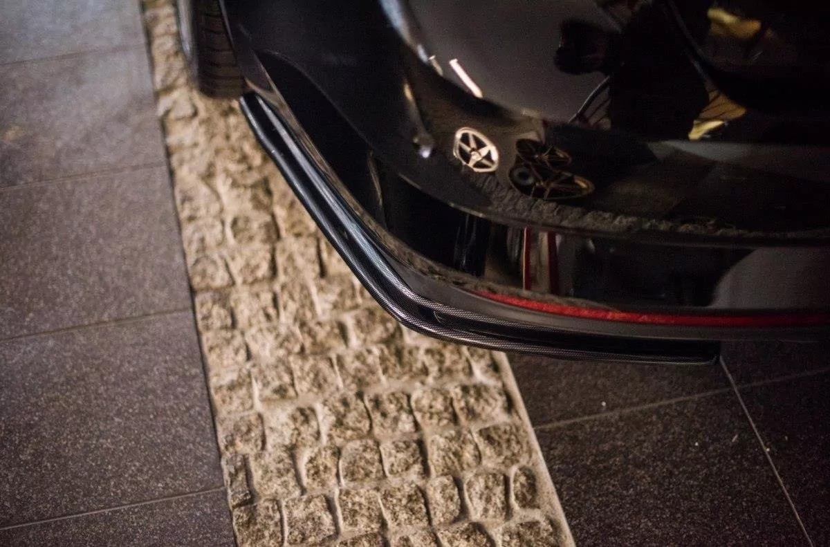 Heck Ansatz Flaps Diffusor Passend Für Diffusor Passend Für RENAULT TALISMAN Schwarz Hochglanz Schwarz Hochglanz