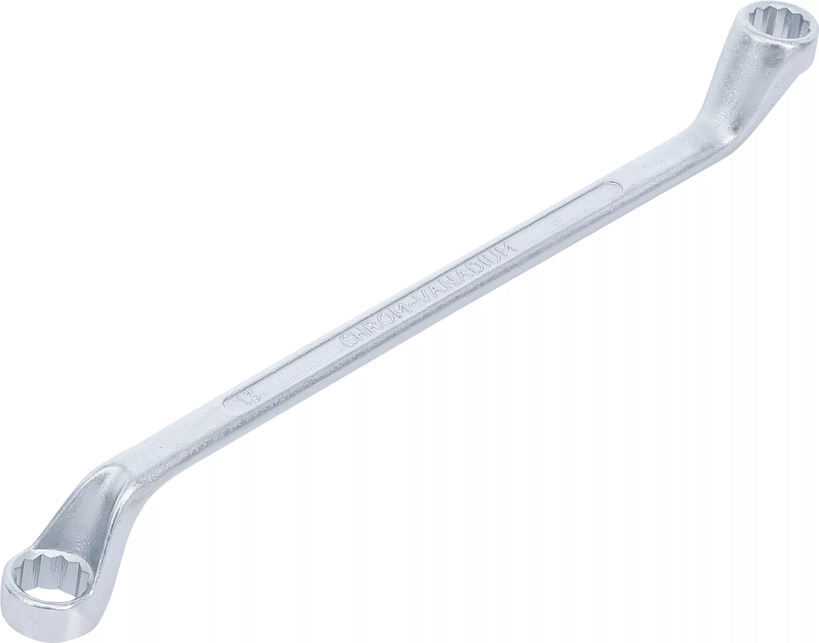 Doppel-Ringschlüssel, gekröpft | SW 12 x 13 mm