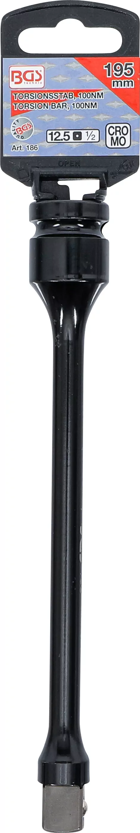 Torsionsstab | 12,5 mm (1/2") | 100 Nm