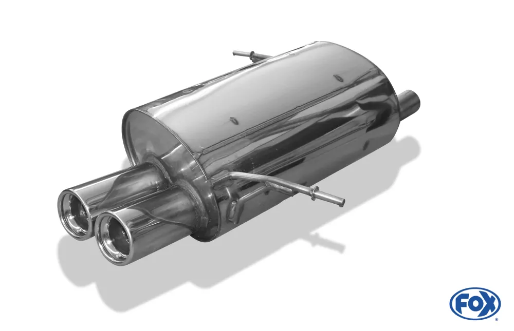 BMW E36 316i/318Ti Compact  Endschalldämpfer - 2x80 Typ 13