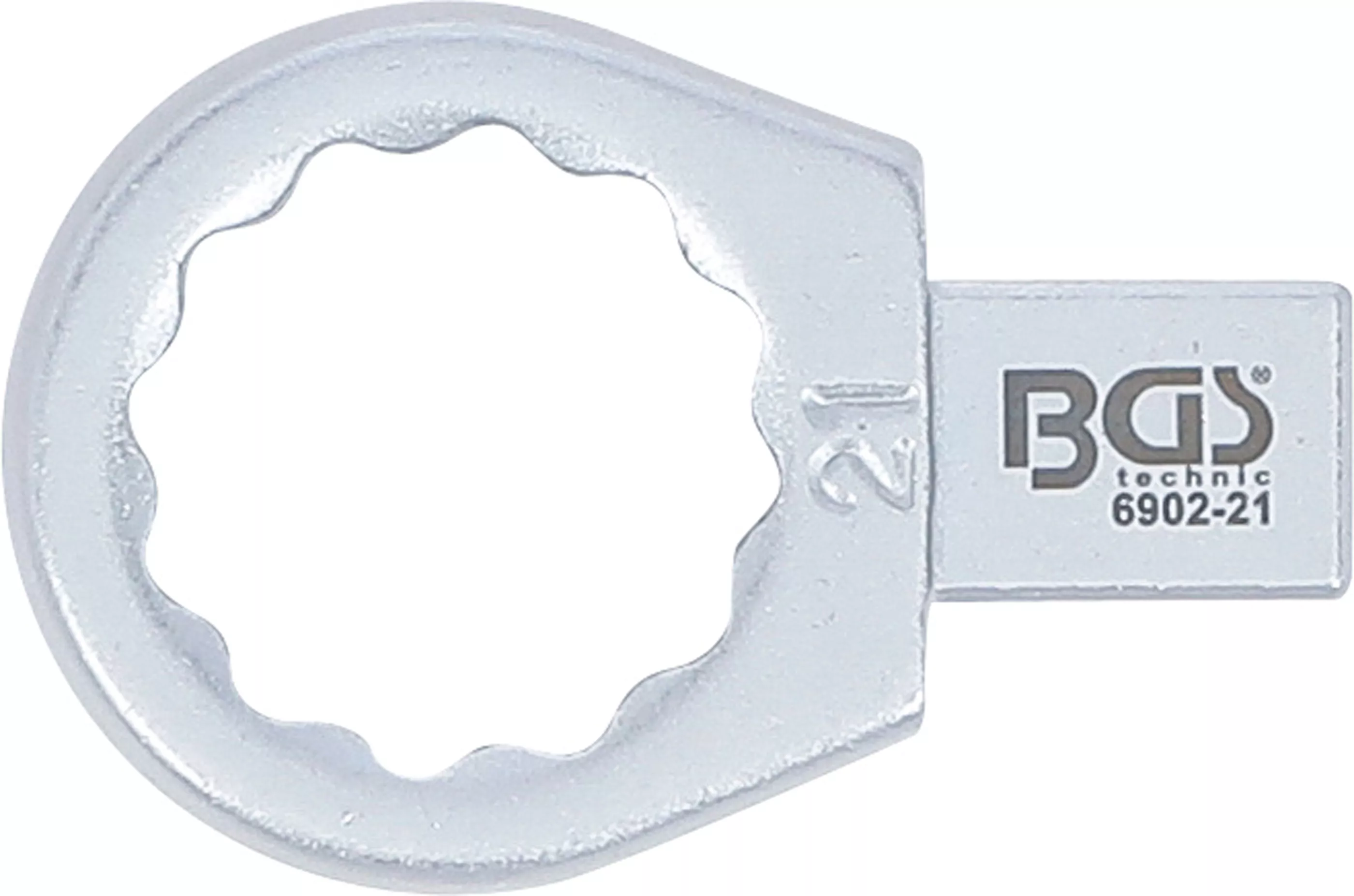 Einsteck-Ringschlüssel | 21 mm | Aufnahme 9 x 12 mm