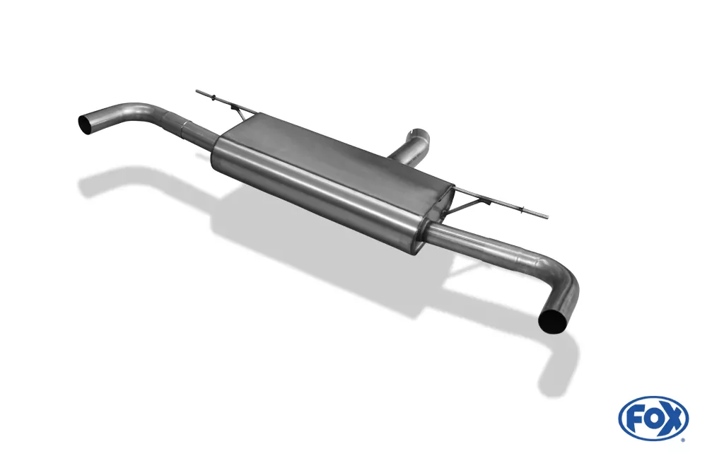 Ford Mondeo V Schrägheck/ Kombi (Touring) Endschalldämpfer quer Ausgang rechts/links - Ausgang der Endrohre in der originalen Stoßstange