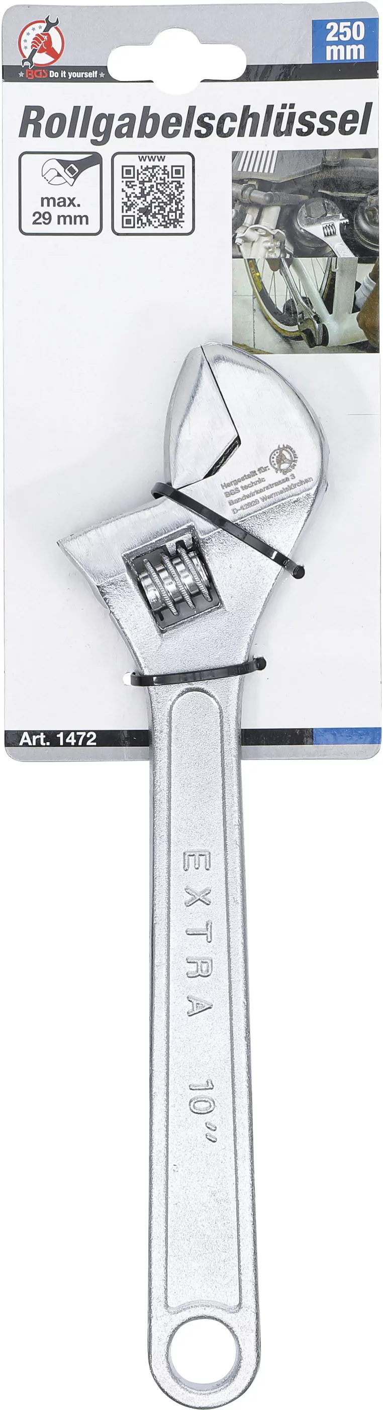 Rollgabelschlüssel | 250 mm | 29 mm