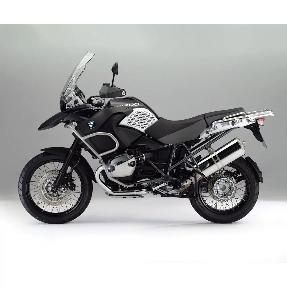 Stompgrip Traction Pad Volcano für Suzuki SV1000 / S 03-07 Klar