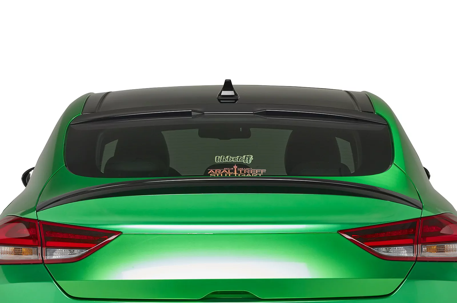 Heckscheibenblende für Hyundai I30 (PD) Fastback HSB078-M Carbon Look (matt)