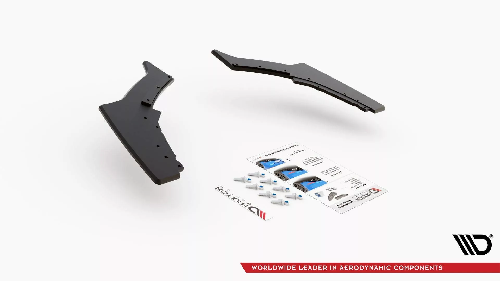 Robuste Racing Heck Ansatz Flaps Diffusor V.3 Für BMW 1er F20 M-Paket Facelift / M140i 