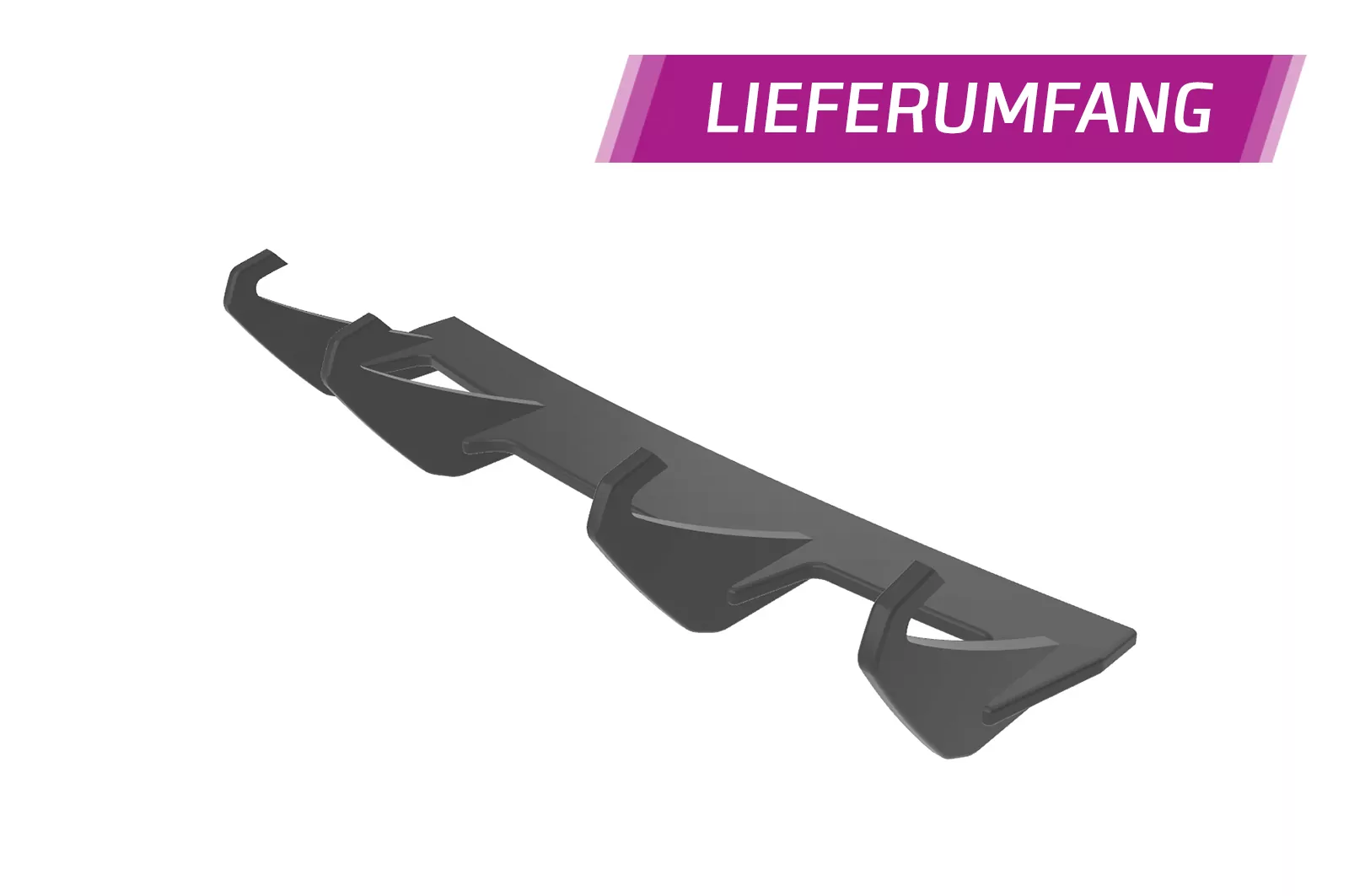 Racing Diffusor / Heckansatz für VW Scirocco 3 HA348