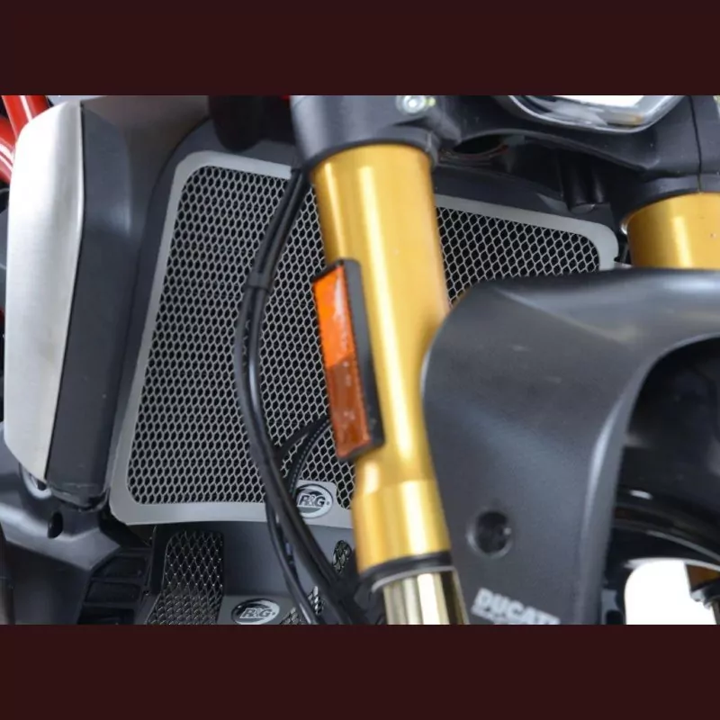 R&G Kühlergitter Kühlerschutz Ducati Monster 821 2014- / Supersport 2017- / Hypermotard 950 2019-