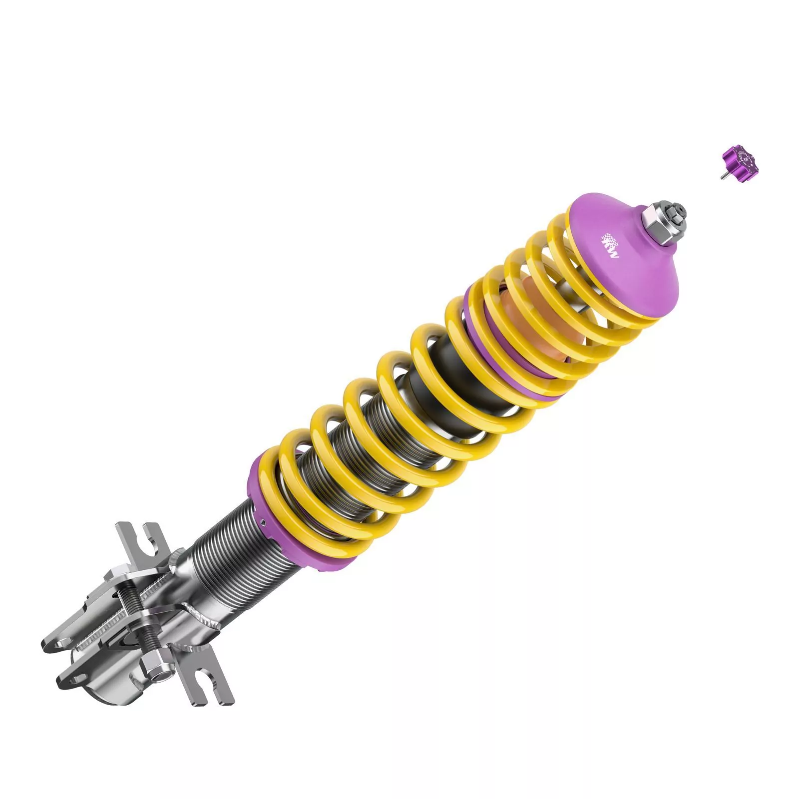 KW Gewindefahrwerk V3 inox VW GOLF I Cabriolet (155) 01/1979-08/1993