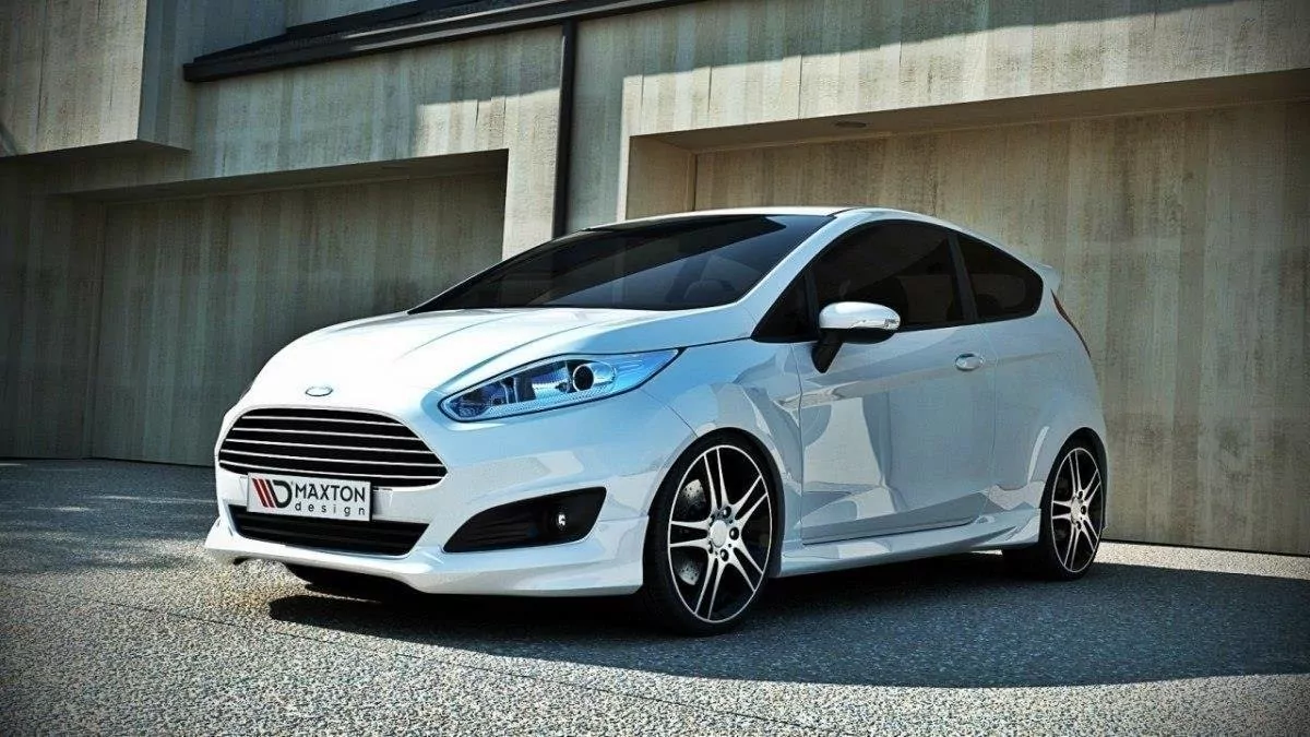 Front Stoßstangen Ansatz Passend Für FORD FIESTA MK7 FL