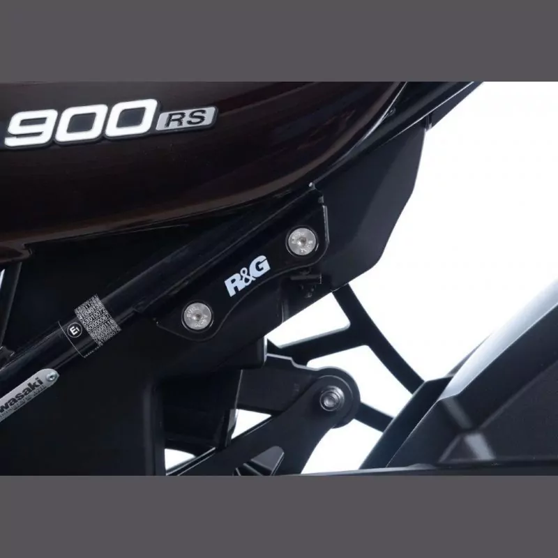 R&G hintere Fußrastenabdeckung Set Kawasaki Z 900 2017- / Z 900 RS 2018-
