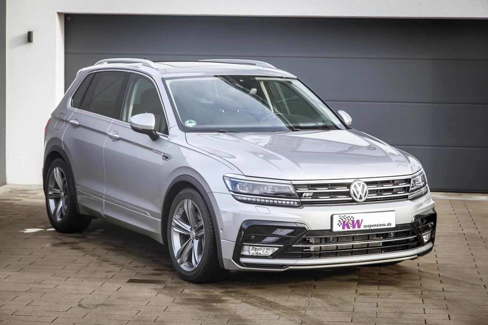 KW Gewindefahrwerk V1 inox VW TIGUAN II (AD1, 5N) Allrad 01/2016-