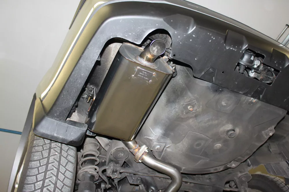 Subaru Legacy V Station Wagon - BR  Endschalldämpfer - 1x63 Typ 26