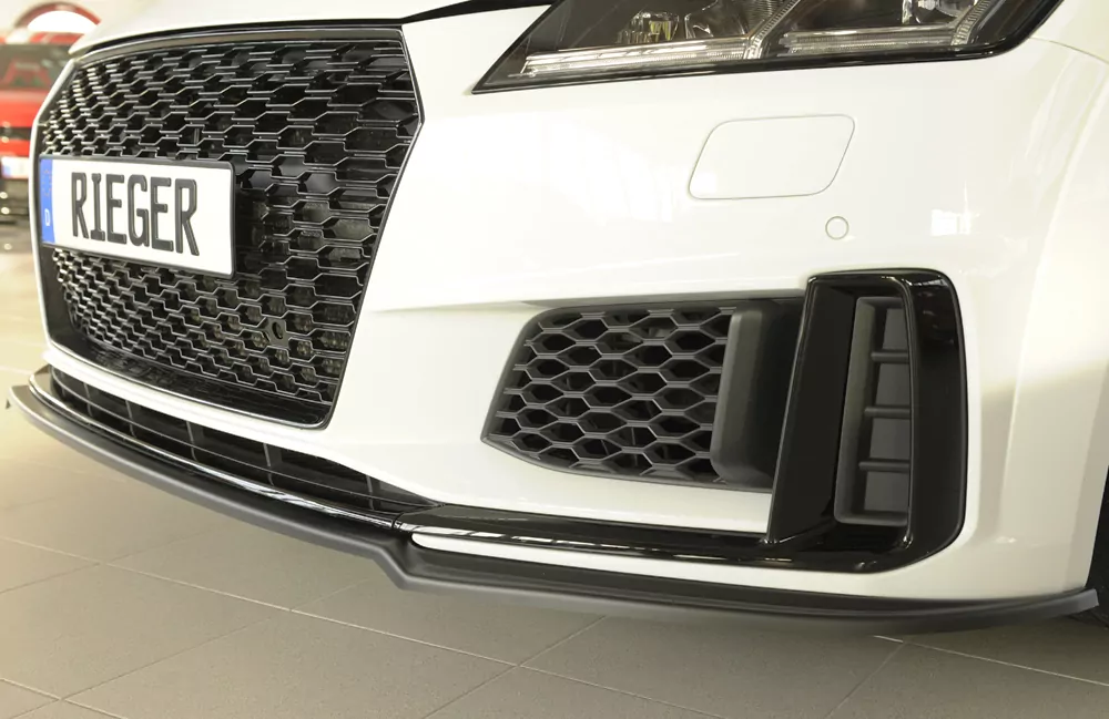 Rieger Spoilerschwert für Audi TTS (8J-FV/8S) | Roadster 09.18- (ab Facelift) für orig. S-Line-Frontschürze