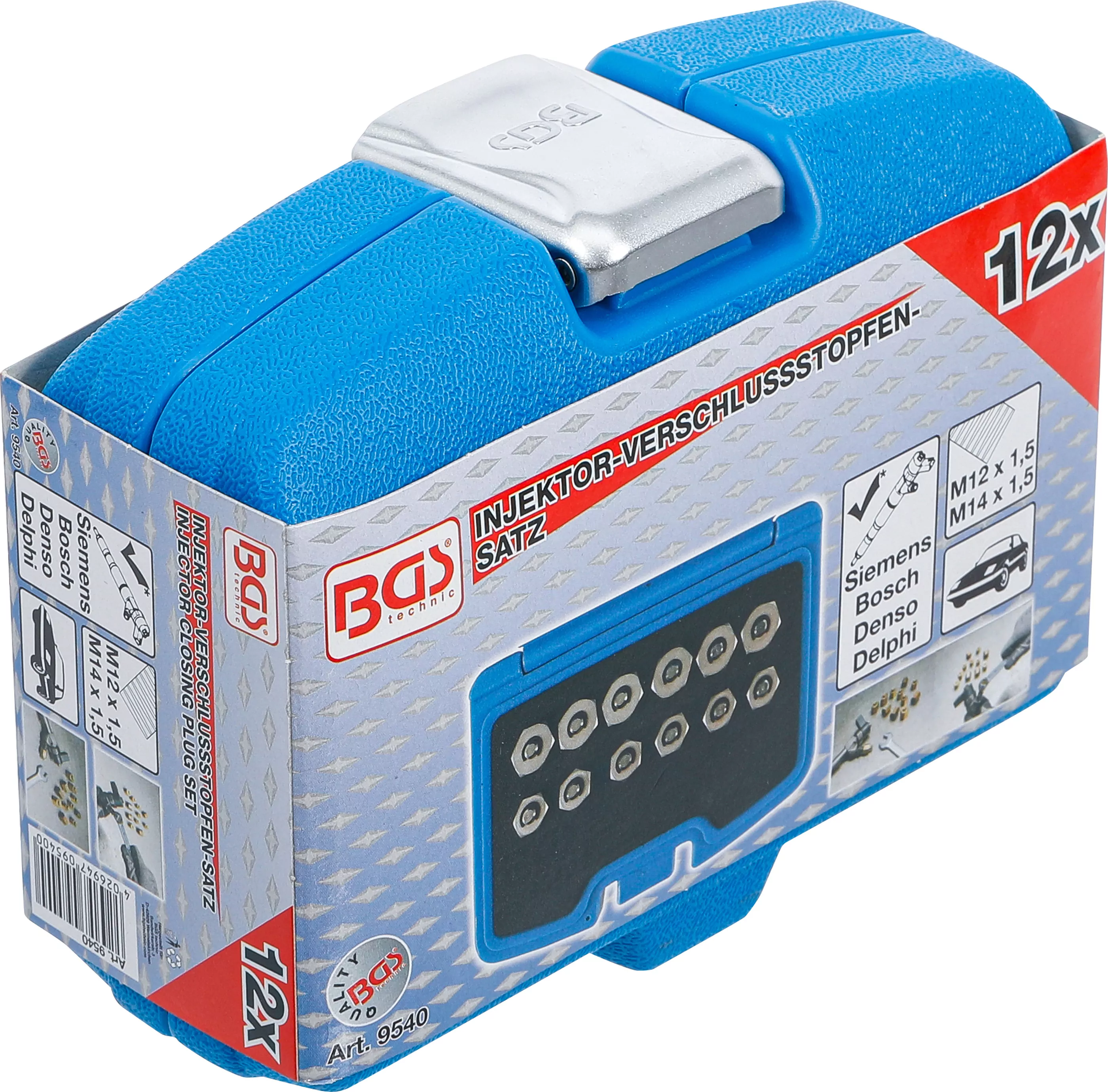 Injektor-Verschlussstopfen-Satz | 12-tlg.