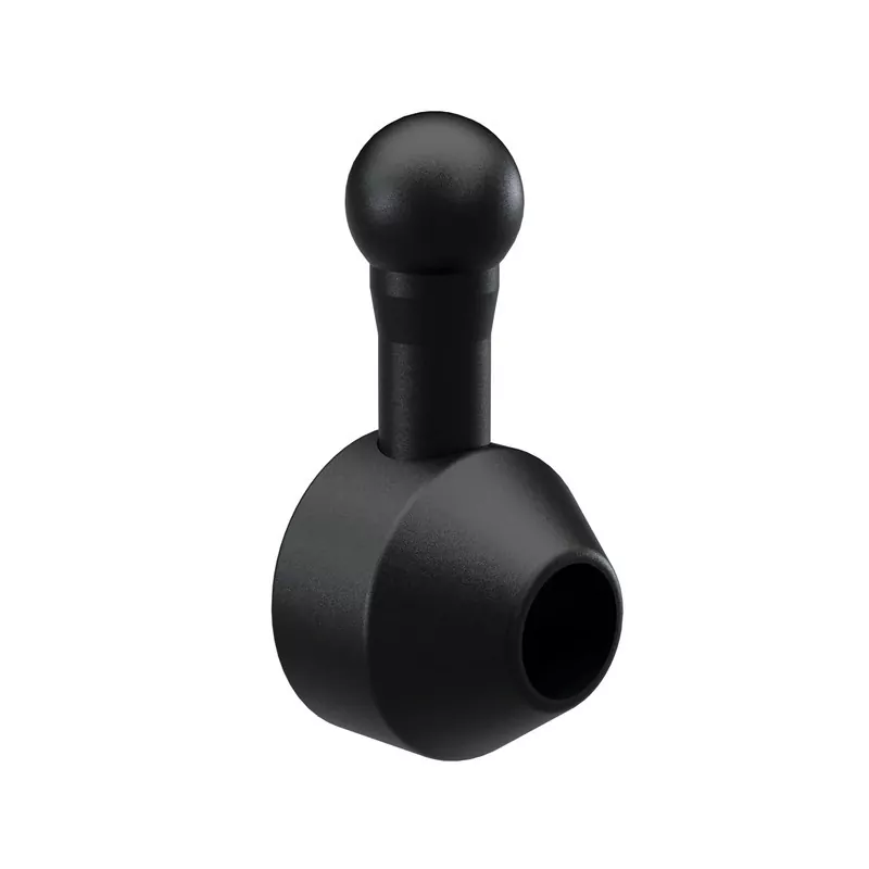 HIGHSIDER pro Indicator Adapter Black For Harley Davidson, Front (Pair)