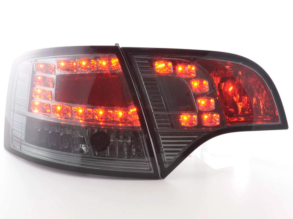 LED Rückleuchten Set Audi A4 Avant Typ 8E Bj. 04-08 schwarz