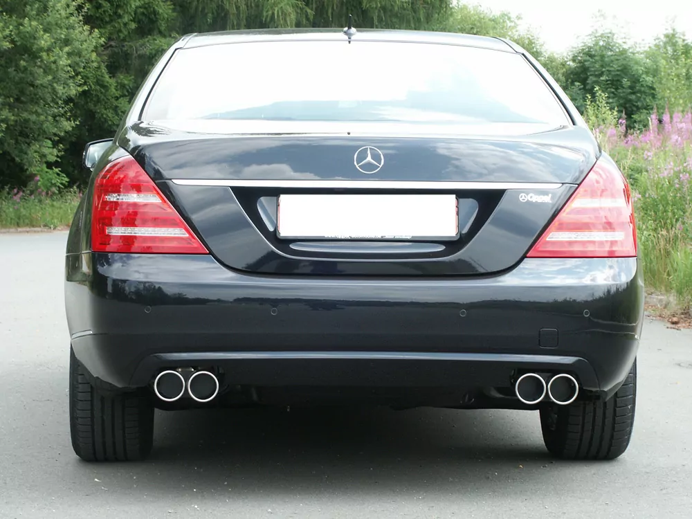 Mercedes S-Klasse W221 Facelift  Endschalldämpfer rechts/links - 2x90 Typ 12 rechts/links