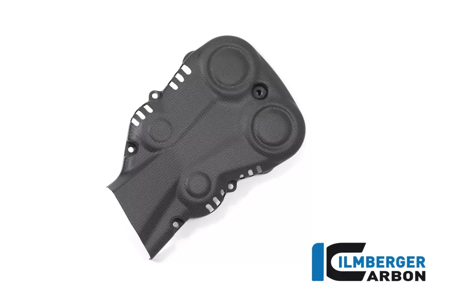 Ilmberger Carbon Zahnriemenabdeckung vertikal matt Carbon