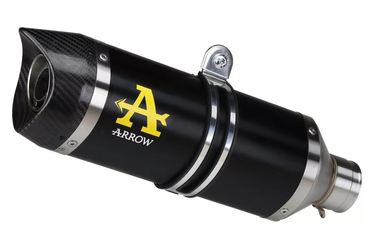 Arrow Thunder Aluminium Schwarz KTM Duke 125 11-16/Duke 200 11-14