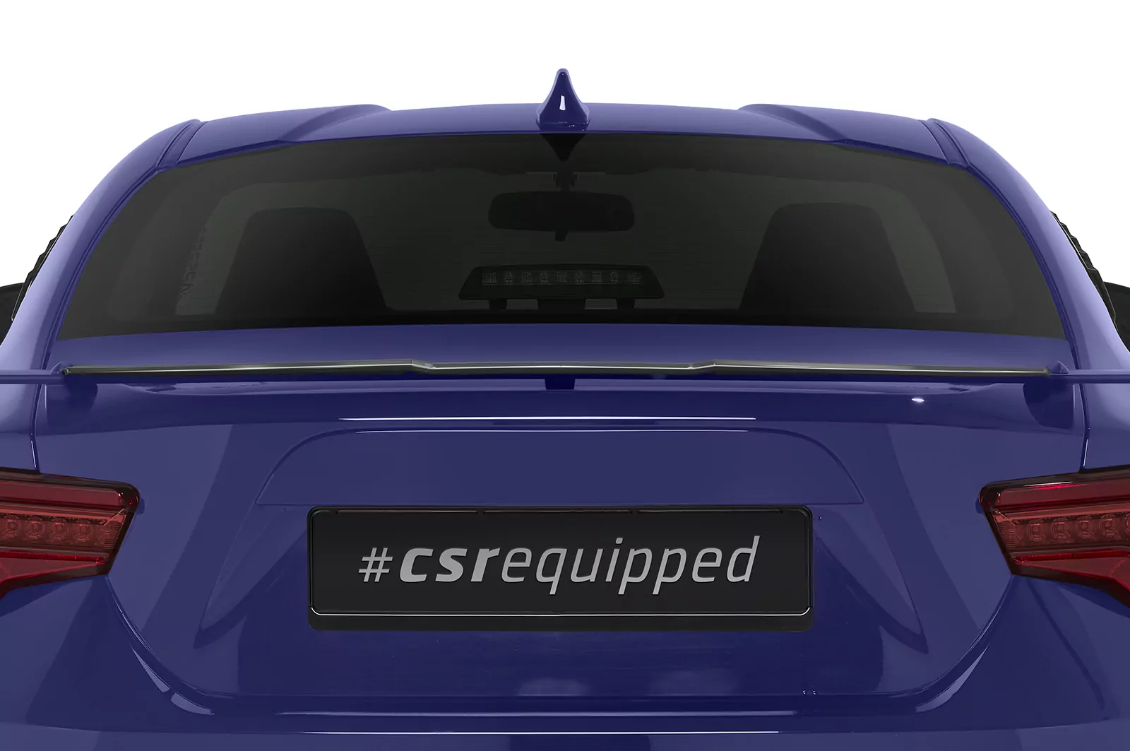 Heckflügel mit ABE für Subaru BRZ (Facelift) HF897 Schwarz Strukturiert