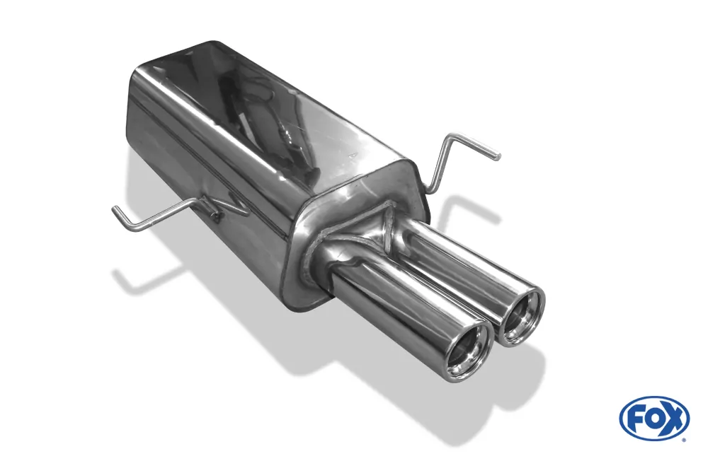 Audi 80 Typ B4 Limousine & Avant  Endschalldämpfer Ø63,5mm - 2x76 Typ 13